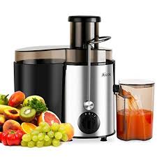 Aicok Extracteur De Jus 400w Disque De Coupe En Acier Inoxydable Pour Jus De Fruits Ou Legumes Avec Cruche De J Best Juicer Machine Juice Extractor Juicer