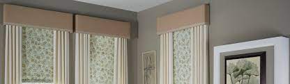 The 3″ & 4″ fabric wrapped fascia valances are the round aluminum fascia valances listed above, but include fabric matching the roller shade wrapped around the aluminum extrusion. Valances Cornices Stoneside