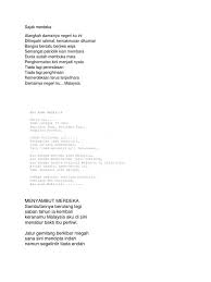 Sajak sehati sejiwa oleh en.md.rasul & azmyra azmi diiringi muzik piano 'warisan' oleh chew. Sajak Kemerdekaan Tahun 5