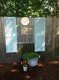 38 Creative Old Shutter Decor Ideas That Will Bring Unexpected Charm To Your Outdoor Space Shutter Decor Old Shutters Old Shutters Decor