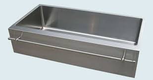 apron & stainless towel bar