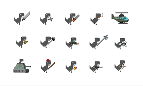 This will continue until before you click on the space button. Google S Dinosaur Browser Game Gets A Dope Mod That Includes Double Swords The Verge
