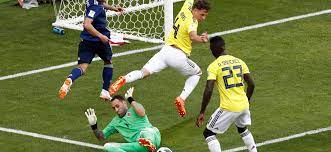 On jouait depuis moins de trois minutes quand la défense colombienne s'est laissée débordée. Resultat Et Resume Colombie Japon Coupe Du Monde 1re Journee Gr H Mardi 19 Juin 2018 L Equipe