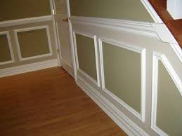 If left to their own devices, chairs would dent up all of your walls and. Chair Rail Dining Room Wainscoting Wainscoting Styles Diy Wainscoting