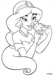 Aladdin Coloring Pages Princess Jasmine Portrait Disney Princess Coloring Pages Disney Princess Colors Princess Coloring