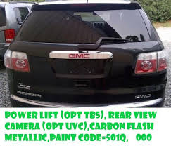 Image result for Carbon Flash 2009 Acadia