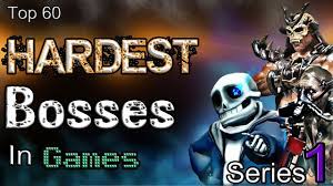 This boss is hard the first time, yet the. Top 60 Hardest Bosses In Games Series 1 Youtube