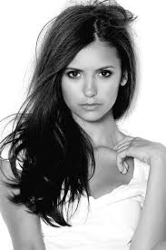 Black And White Photos Of Famous People S Faces Nina Dobrev Beautiful Girl Face Nina Dobrev Beauty
