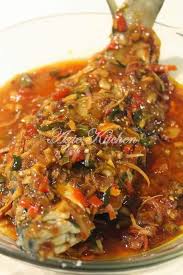 Kitchen Masak Azie Ikan Rasaazie Kitchen Ikan Masak 3 Rasa Nyonya Food Fish Recipes Malaysian Food
