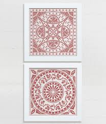 Free cross stitch pattern.com features over 200 patterns divided in different categories, from simple baby patterns, to difficult classic paintings that. The Minster Patterns Chapter House Tiles Pdf Pattern Modern Folk Embroidery