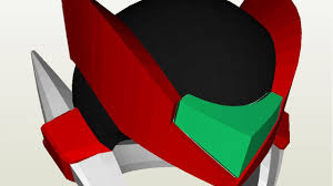 Decipher to unlock energy crystals. Megaman Zero Helmet Foam Pepakura Eu