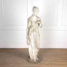 Large 20th Century Stone Statue of Hebe