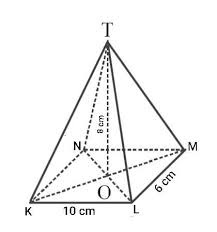 Sisi alas s 15 cm tinggi limas t 30 cm. Sebuah Limas Segi Empat T Klmn Dengan Alas Berbentuk Persegi Panjang Kl 10cm Lm 6cm Dan Tinggi Brainly Co Id