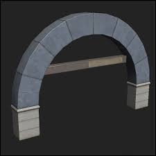 Concrete Arch 3d Model Of A City 3d 3dmodel 3ddesign Arch Concrete Dxf Fbx Files Max Obj Concrete City Model Arch