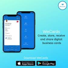 With smart online services and mobile apps, designing a digital card is a walk in the park. 7 Digital Business Card Ideas Digital Business Card Digital Business Business Card App