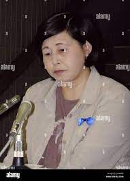 MANO, Japan - Hitomi Soga, abducted to North Korea 25 years ago and  repatriated to Japan last October, gives a news conference Aug. 3 in Mano,  Niigata Prefecture, after receiving a letter