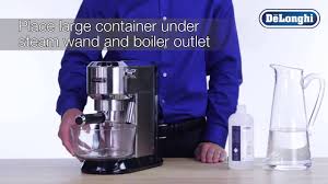 Maybe you would like to learn more about one of these? De Longhi Dedica Descaling Your Machine Youtube