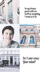 Shawn Mendes In My Dreams You Re With Me Lockscreen Shawn Mendes Shawn Mendes Magcon Shawn