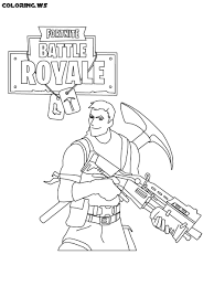 Pin On Fortnite Coloring Pages