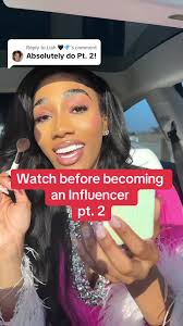 Replying to @Liah 🖤💎 Here’s pt. 2 of what I wish I would’ve known before  becoming an Influencer 💖#fyp #influencer #contentcreator  #tiktokshopcreator #contentcreationtips #influencertips ...