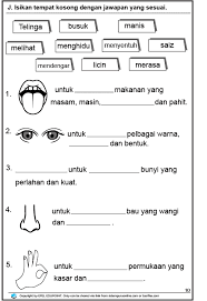 Rancangan mengajar pendidikan moral tingkatan 1 via. Latihan Sains Tahun 1 Unit Deria Manusia Muka Surat 11 12