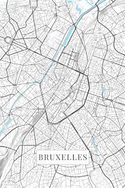 Kep kayıtlı elektronik posta hizmetleri yazılım bilişim ltd. Map Of Bruxelles White Maps Of All Cities And Countries For Your Wall