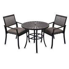 Umbra 3 Piece Bistro Set Bed Bath Beyond Outdoor Furniture Sets Bistro Set Home