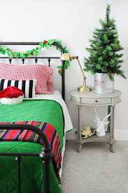 ··· kids mini bedroom light decorating ideas novelty plug in motion sensor night light plug in night light clock. Cute And Cheerful Christmas Bedroom Decorating Ideas Pink Peppermint Design