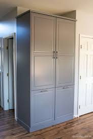 How To Assemble An Ikea Sektion Pantry Infarrantly Creative Ikea Kitchen Pantry Ikea Bodbyn Kitchen Pantry Furniture