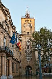 Clock Tower In Aix En Provence France Les Regions De France Cote D Azur Ville France