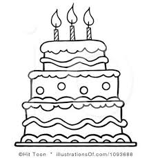 Transparent Background Fancy Birthday Cake Clip Art Birthday Cake Clipart 1093688 By Hit Toon Royalty Free Rf Stock Cake Drawing Birthday Cake Clip Art Art Birthday Cake