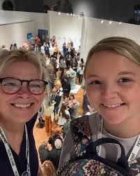 Prof. Shore and MFA student Georgia Ricard have had an incredible few days  in Salt Lake City, Utah at the NCECA conference. We have learned new  techniques, seen a mountain of ceramics