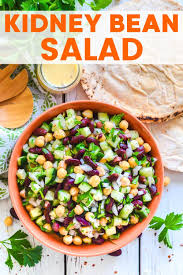 Kidney Bean Salad Recipe In 2020 Kidney Bean Salad Recipes With Kidney Beans Healthy Beans Recipe Healthy