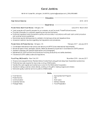 Mail clerk cover letter mail clerks are mainly responsible for mail sorting duties. Postal Clerk Resume Examples And Tips Zippia