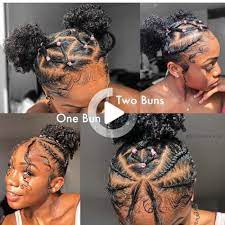 The first ideas that come to your mind when you think of how to deal with and control it are braiding it or have a short haircut. Pin On Cute Hairstyles For School Short Natural Hair Styles Natural Hair Styles Easy Curly Girl Hairstyles