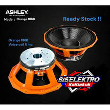 Jual Speaker 18 Inch Ashley 186B Ashley Oren 186B | Shopee Indonesia