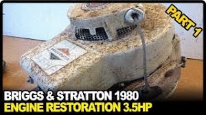 Briggs and stratton, find any part in 3 clicks, if it's broke, fix it! Briggs And Stratton Engine Repair 3 5hp 1980 Part 1 Youtube