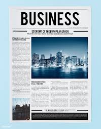 Latest Business News Newspaper Mockup Free Image By Rawpixel Com Ake In 2020 Latest Business News Business News Mockup