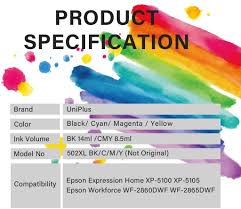 For all other products, epson's network of independent specialists offer authorised repair services, demonstrate our latest products and stock a comprehensive range of the latest epson products please enter your. Uniplus 4x Drucker Patronen Kompatibel Fur Epson Real De