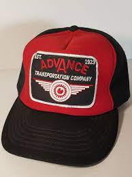 Advance Transportation Company Hat Trucking Trucker Cap Made In Usa Profit Baseballcap Trucker Cap Hats Black Snapback