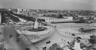 Santiago Alameda De Las Delicias Esquina Teatino Ca 1930 Imagenes De Santiago Santiago De Chile Imagenes De Chile