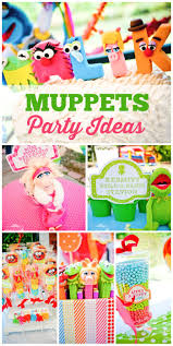 Rainbow Muppets Birthday Muppet Show Birthday Catch My Party Muppets Party Baby Birthday Party Girl Baby Birthday Party