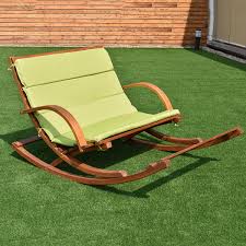 I test fitted a slat when doing this to make sure i wouldn't have any issues later on during the actual assembly, but things looked really i applied some titebond wood glue (i used ii because it was what i had on my bench). Costway Patio Wood 2 Person Rocking Lounge Chair Wood Slat Porch Furni W Green Cushion Walmart Com Walmart Com