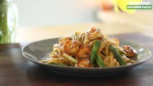 Japanese Wasabi Shrimp Spaghetti Recipe Video Seonkyoung Longest Recipe Spaghetti Recipes Grilled Chicken Salad Recipe Healthy Recipes