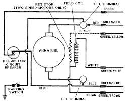 Refer to the motor manufacturer's data on the motor for wiring diagrams on standard frame ex e, ex d etc. Tv 7890 Dse Wiper Motor Wiring Diagram Schematic Wiring