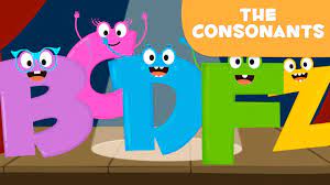 The international phonetic alphabet is used widely in the field of linguistics and we will be using it the complete set of ipa symbols for pulmonic consonants (i.e. My First Letters Consonants For Kids Youtube
