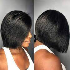 If you feel the same, this style is one to show your stylist. Amazing Bob Haircuts And Styles For Black Women Bob Haircut And Hairstyle Ideas Short Natural Hair Styles Relaxed Hair Curly Hair Styles