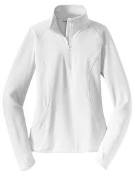 Cmc Product Sport Tek Ladies Sport Wick Stretch 1 2 Zip