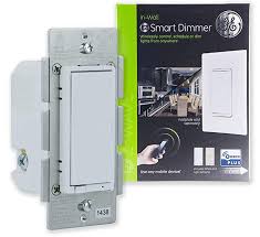Ge Enbrighten Z Wave Plus Smart Dimmer Switch Full Dimming In Wall Incl White And Lt Almond Paddles Smart Lighting Smart Dimmer Switch Light Dimmer Switch