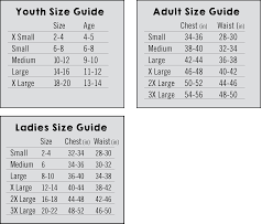 t shirt size charts new york chalk of the town